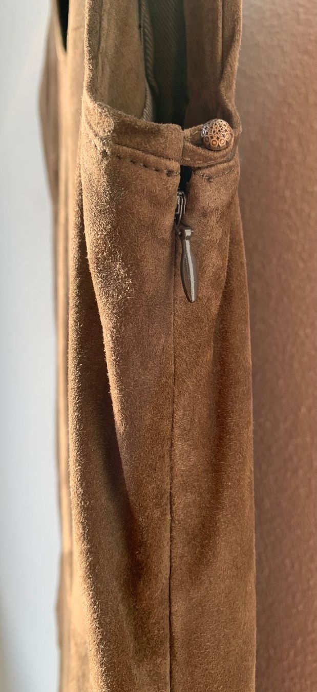 Massimo Dutti Tuniche: Leder-Tunika – Usato da Winterthur venduto da Nani2012 3