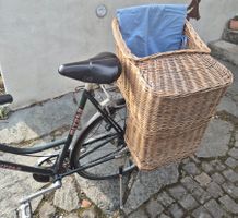 Velo Kindersitz Korb mit Kissen für Gepäckträger