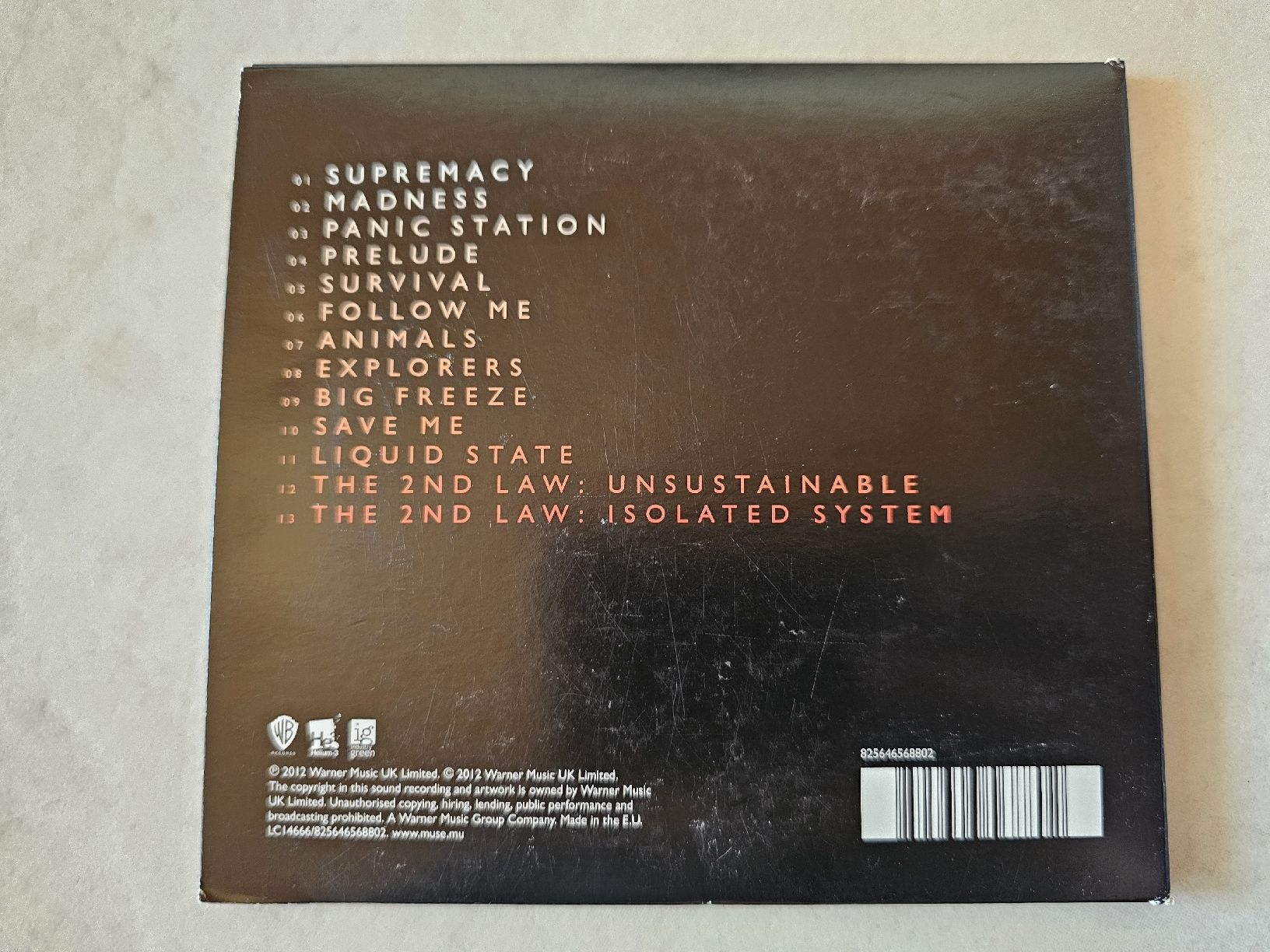 CD: Muse  -  The 2nd Law – Usato da Schneisingen venduto da backstore24 1