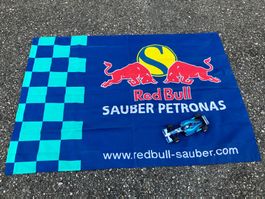 Redbull Fahne und Minichamps Sauber Petronas 1:43