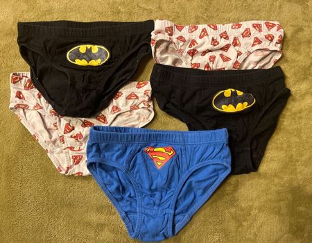 H&M Superhelden Unterhosen Set, Gr. 98/104