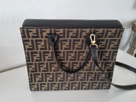 Fendi Handtasche, Top Zustand, Herbst-Sale, Braun/Schwarz