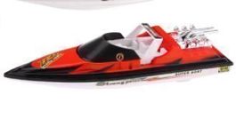7.50 Sale Cooles Rennboot mit Motor, 28,0cm, neu