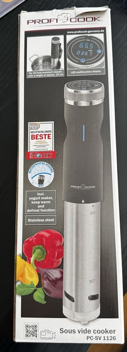 Küchengeräte: Sous vide Garer Profi Cook – Neu und originalverpackt aus Muri b. Bern von Q-uebec