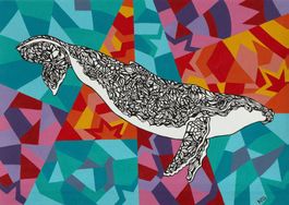 Baleine - Série "Animozaïk" (Hun)