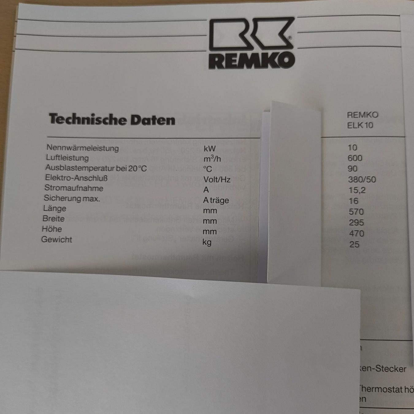 Radiatori: Elektro-Heizgerät Remko ELK 10 – Usato da Pratteln venduto da mattia51 6