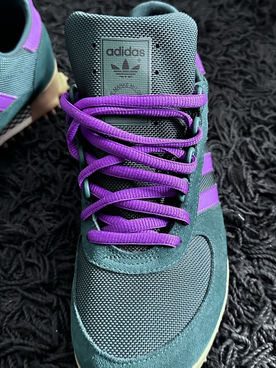 Adidas Scarpe da uomo: Adidas Marathon TR trainers, Forest Green, size 44. – Usato da Dübendorf venduto da MotaGr 4