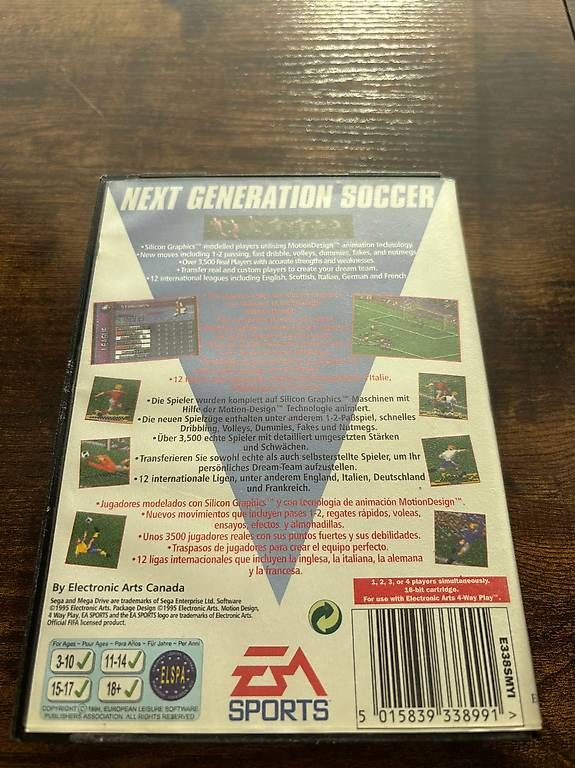 Sega Giochi: FIFA Soccer 96 - Sega Mega Drive – Usato da La Tour-de-Peilz venduto da johnowen9 2
