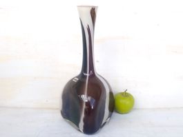 Vintage Vase Glas Arietta Mid Century Space Age Wie Moretti