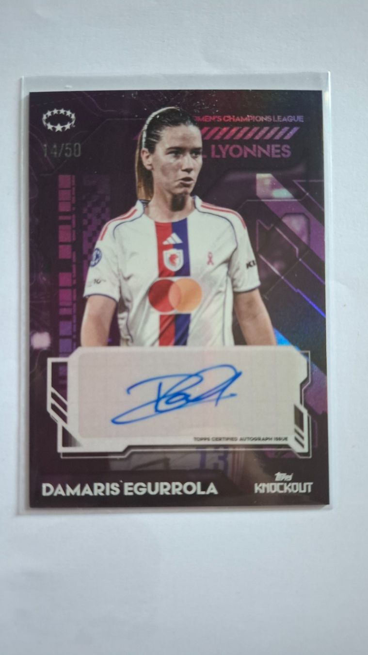 Topps Sammelbilder & Trading cards: Damaris Egurrola OL Lyonnes /50 – Gebraucht aus Neuhausen am Rheinfall von Schweizer83