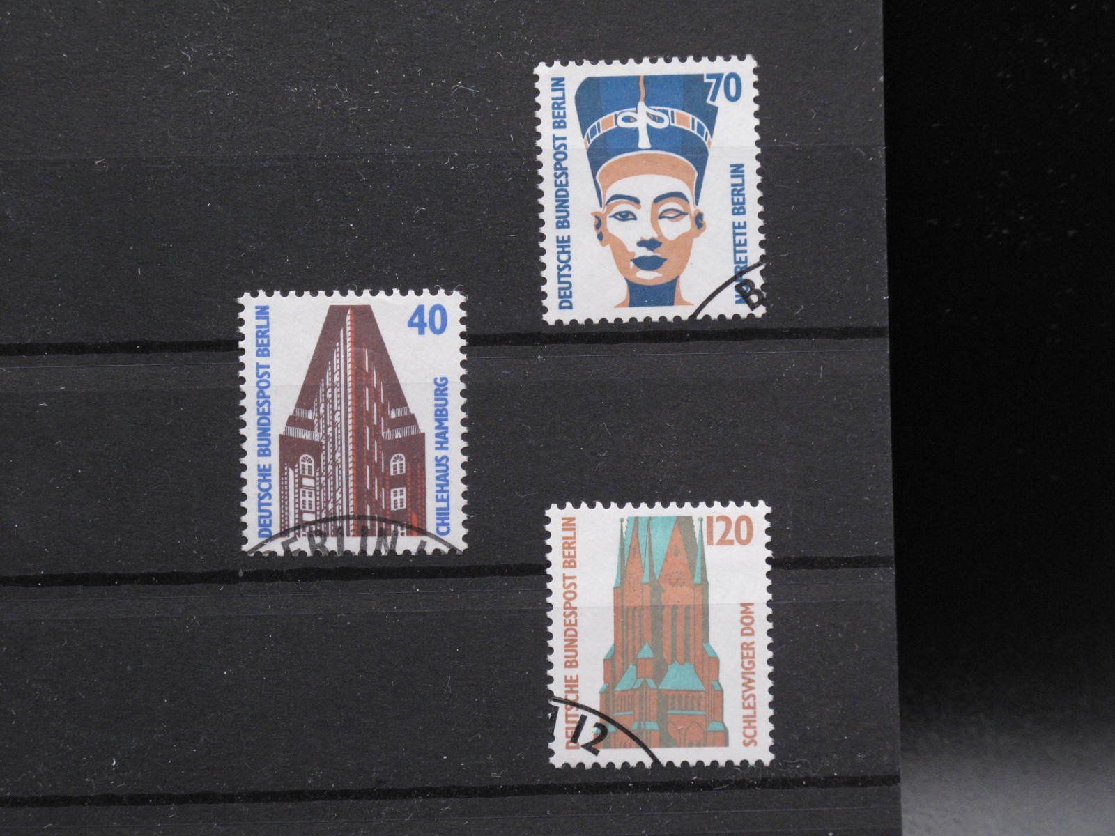 Alle Briefmarken: Berlin 1988 Sehenswürdigkeiten III gest. – Gebraucht aus Wil SG von fva01