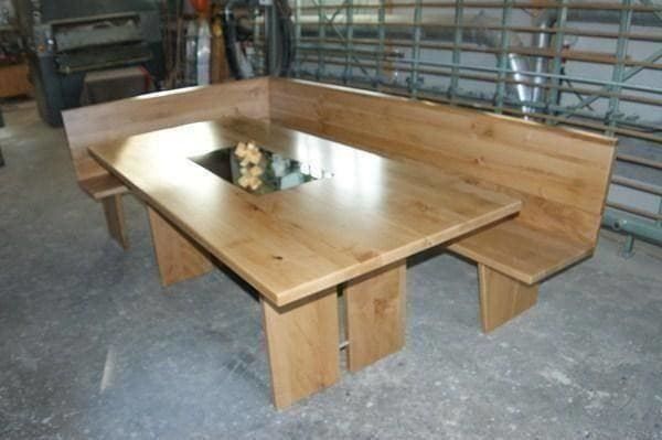 Tavoli: Tisch mit Eckbank Massiv Birnbaum – Nuovo (secondo la descrizione) da Wuppenau venduto da Holzmann1