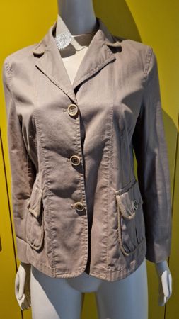"Marc O’Polo" Damen Blazer dunkelbeige Gr. 38, s.g. Zustand