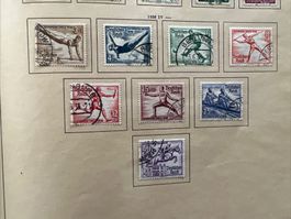 Deutsches Reich 1936, Olympische Sommerspiele, Satz