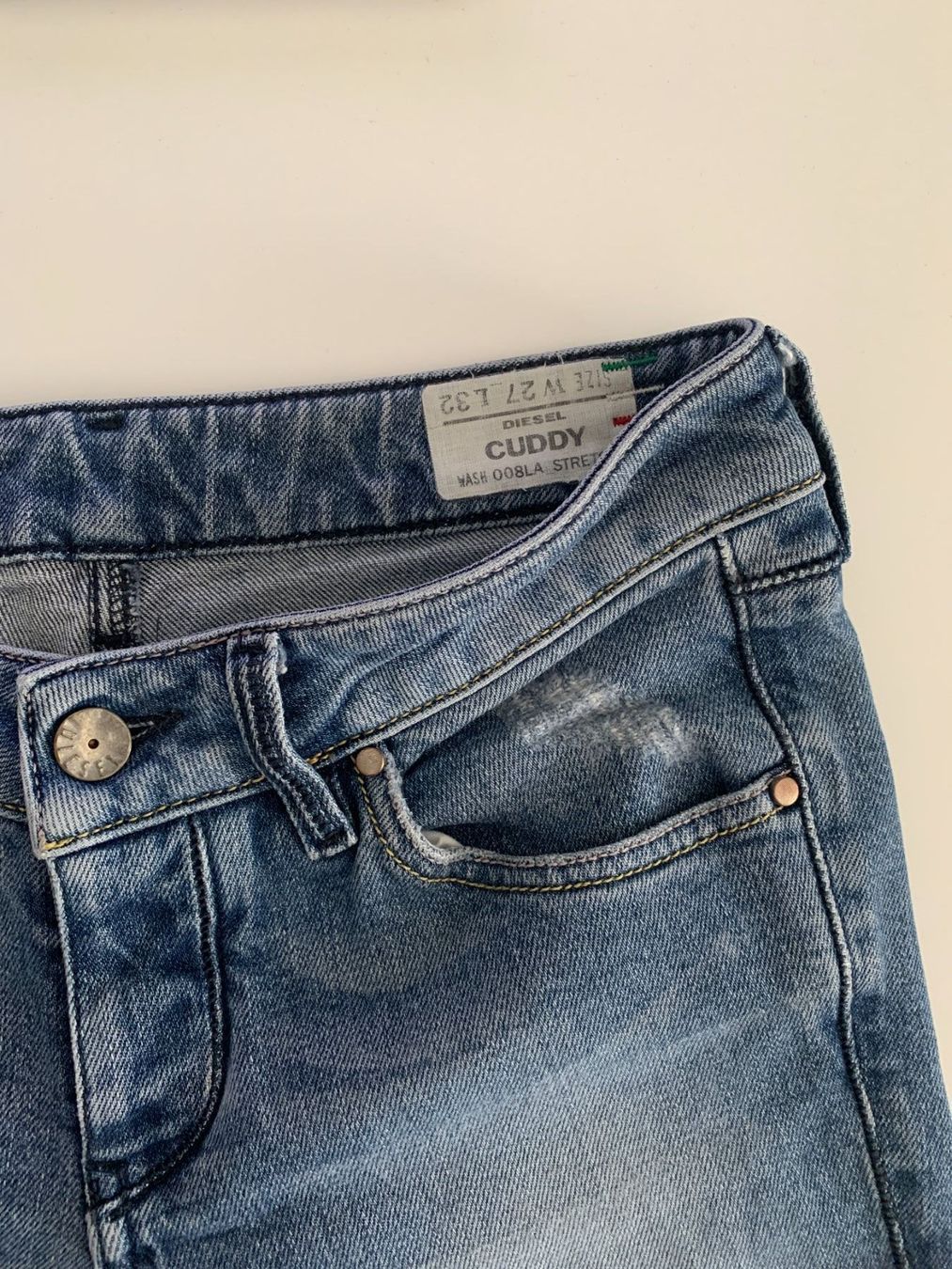 Diesel Jeans: DIESEL - Jeans blau W27 L32 – Usato da Zürich venduto da Diazaio 3