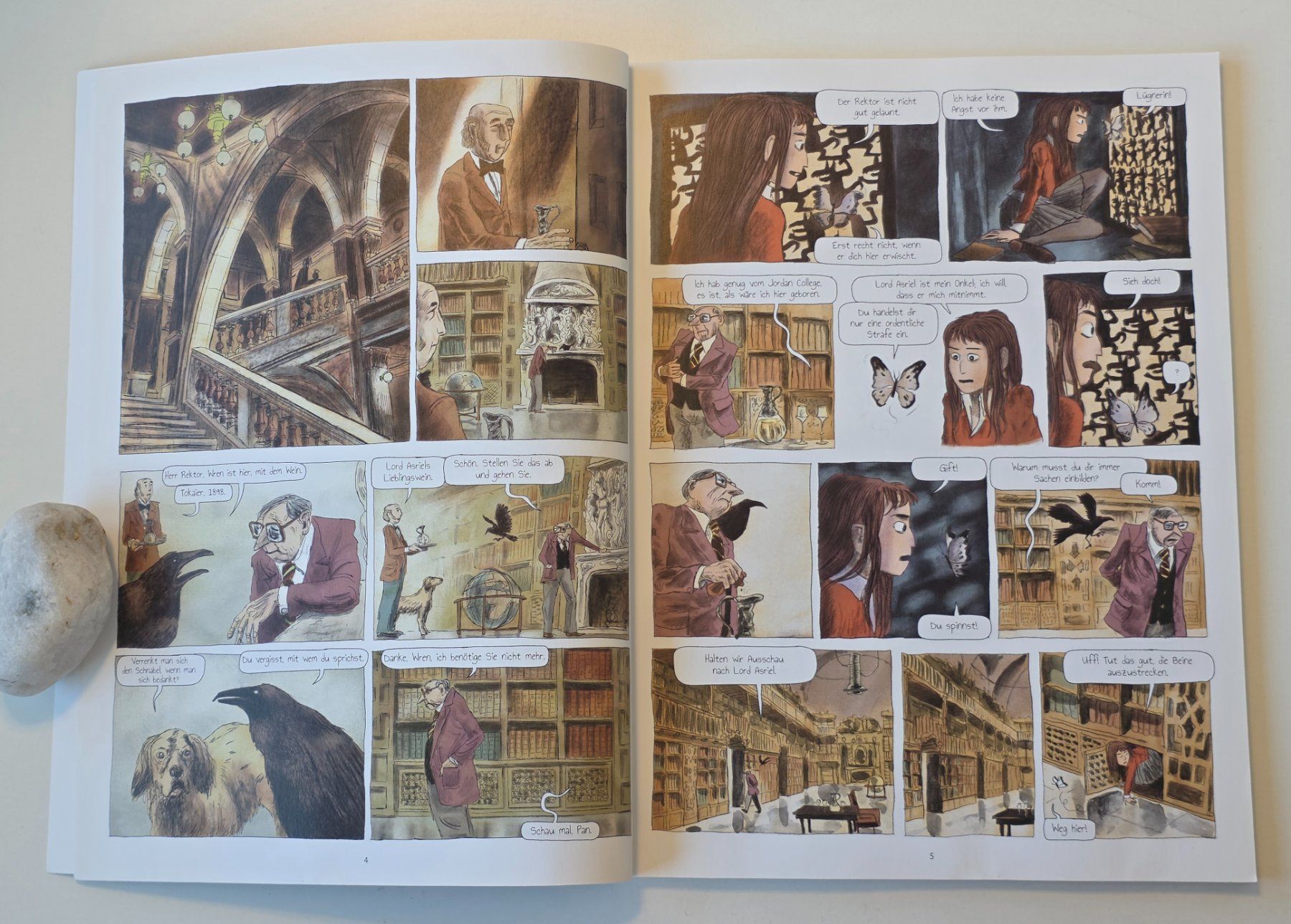Comics: GOLDENE KOMPASS 1 Graphic Novel Ph. Pullmann / Cl.Oubrérie – Gebraucht aus Dürnten von Bachtelrider_ 5