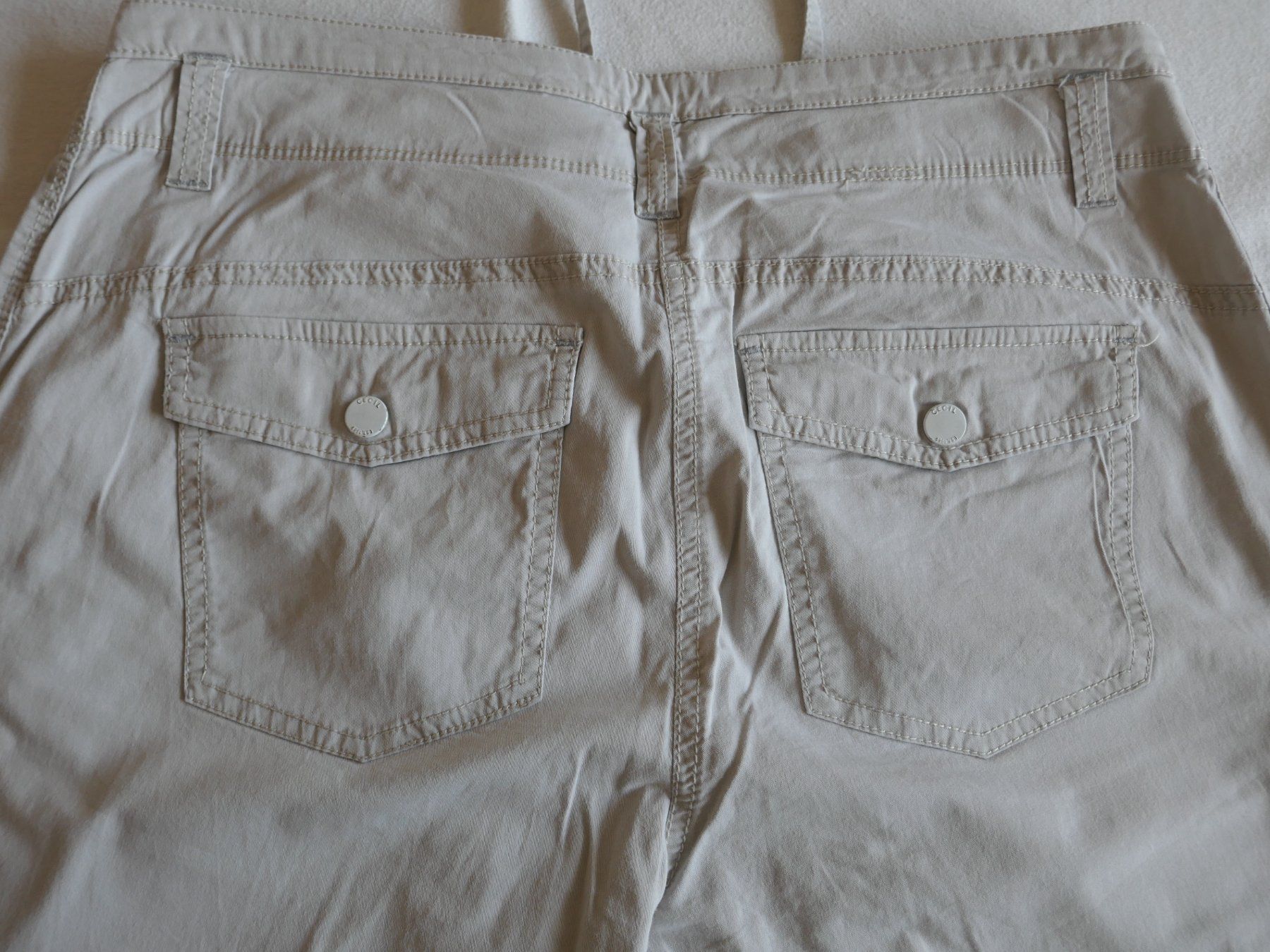 Cecil Pantaloni: CECIL  leichte Damenhose beige – Usato da Volketswil venduto da Cobra22 3
