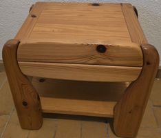 Nachttisch Holz Schublade Ablage Fach guter Zustand