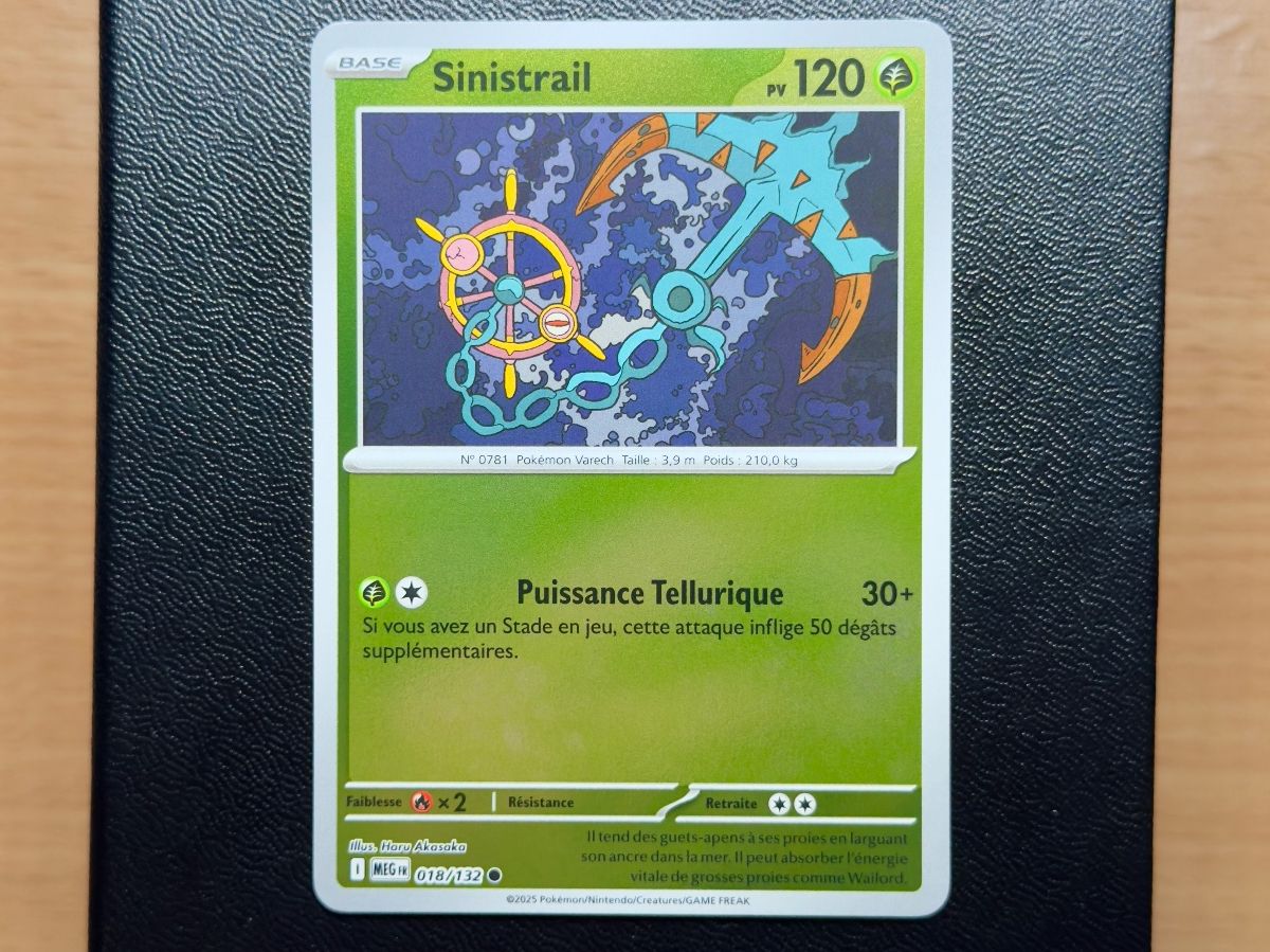 Pokémon Sammelbilder & Trading cards: Sinistrail Reverse (018/132) - Méga-Évolution - ME01 -MEG FR – Gebraucht aus Chézard-St-Martin von Kro_Cards