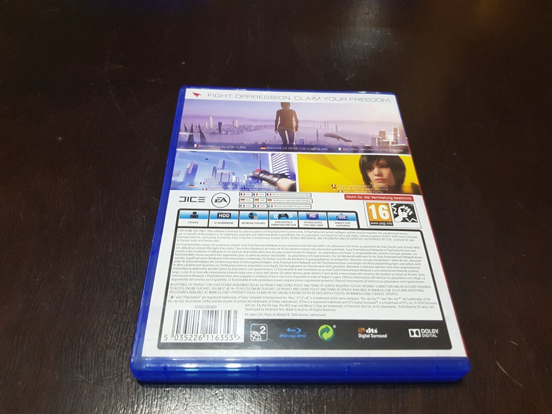 Sony Giochi: Mirror's Edge Catalyst – Usato da Schwanden GL venduto da tumen 2