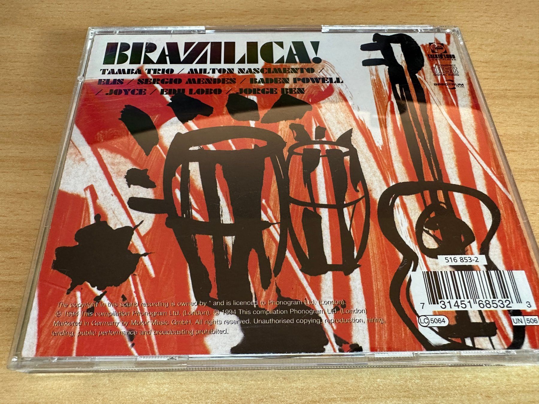 CD: Various – Brazilica! – Usato da Rikon im Tösstal venduto da Alpenmutz 1