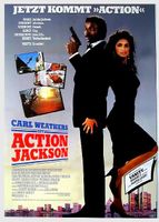 Action Jackson - Carl Weathers - Filmplakat Rarität!