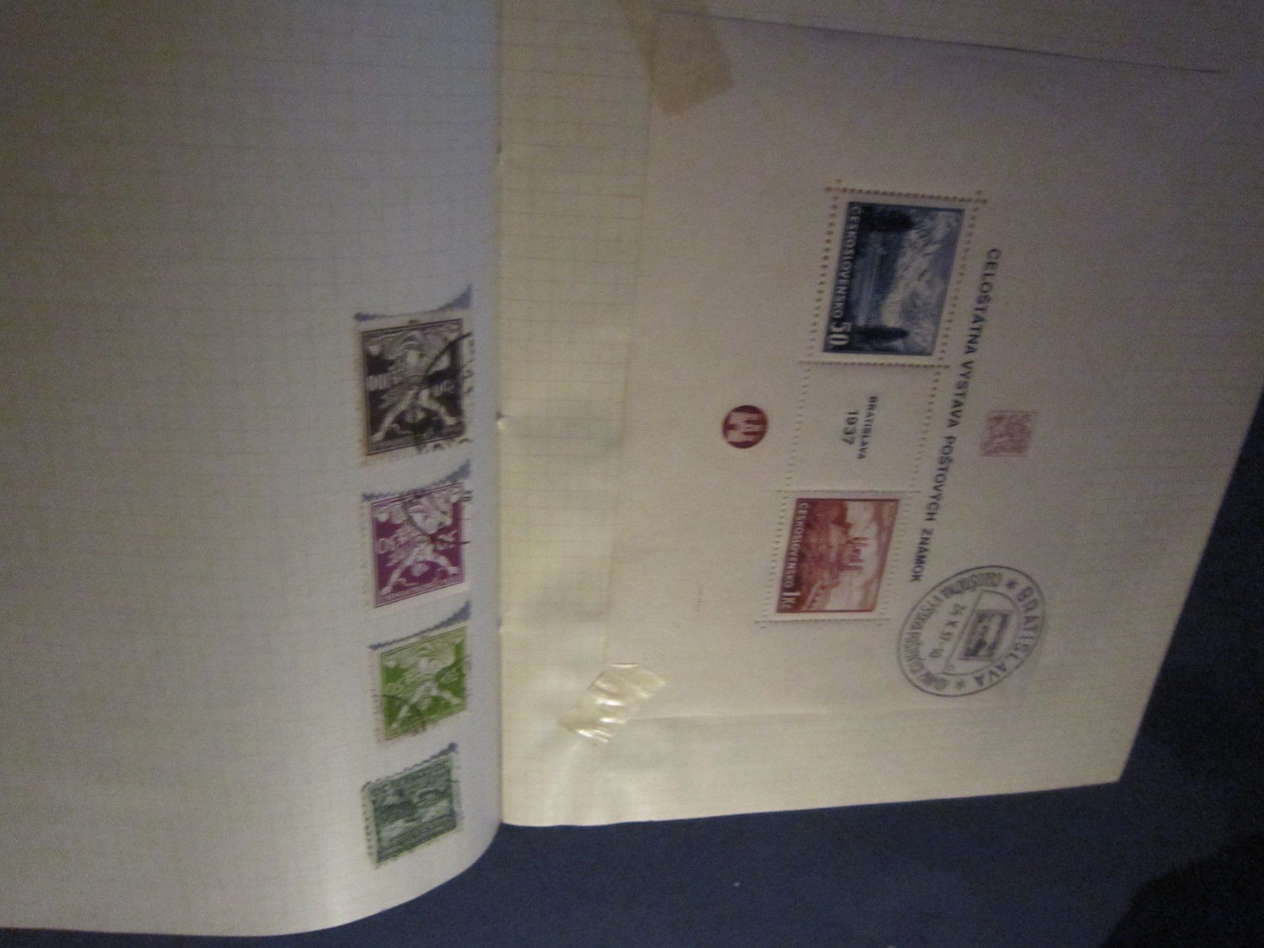Alle Briefmarken: Büchlein mit Marken Tschekoslavokei – Gebraucht aus Giubiasco von sal_9j6w 1
