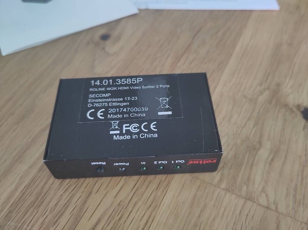 Adattatori: Blank 4K HDMI Splitter 2-fach, KVM – Nuovo (secondo la descrizione) da Fahrweid venduto da Bababo000 2