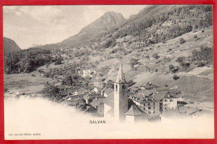 Cartoline postali: SALVAN – Usato da Grüningen venduto da Kartenlaube