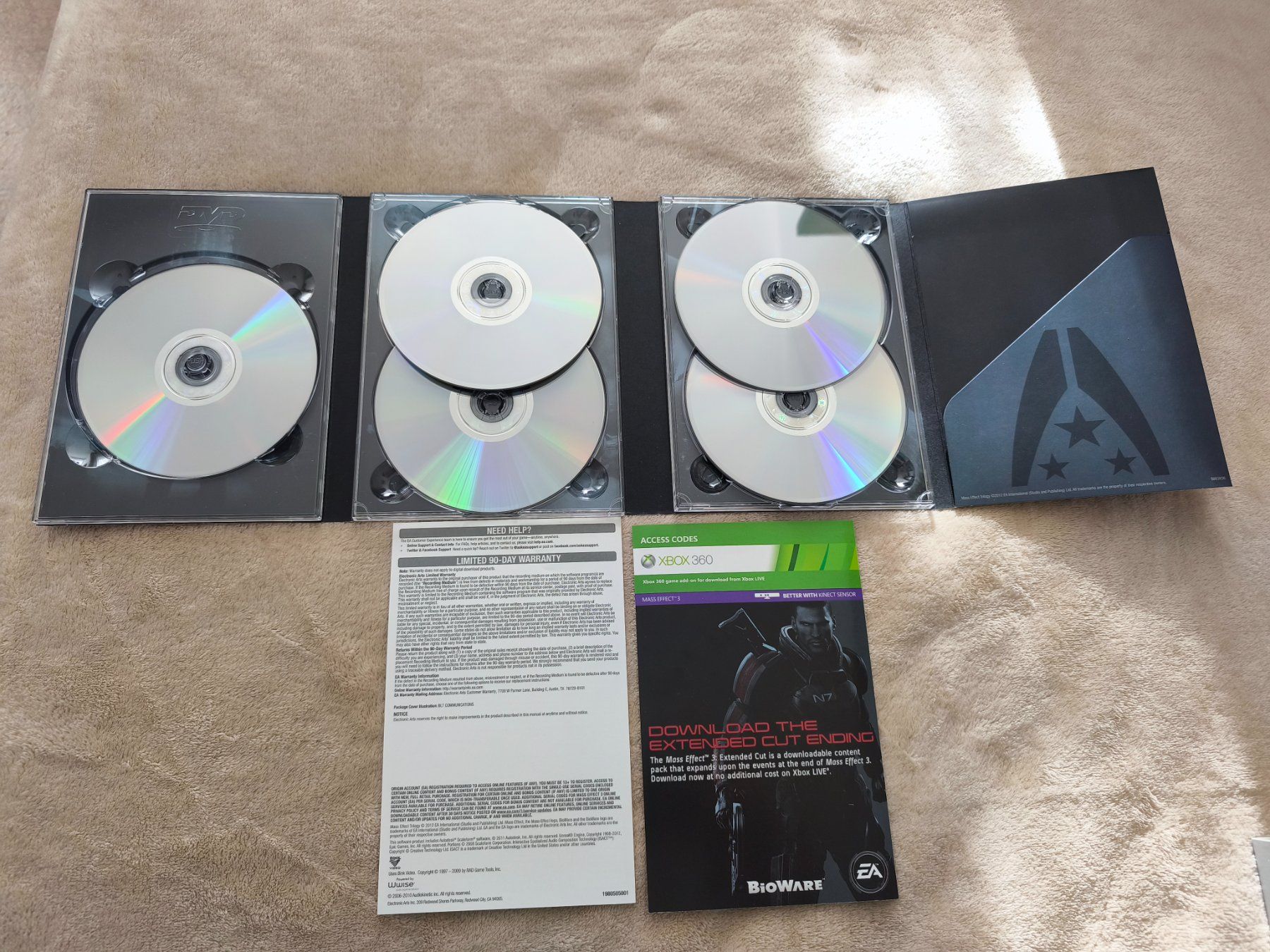 Microsoft Giochi: MASS EFFECT TRILOGY XBOX 360 NTSC – Nuovo e nell'imballaggio originale da Winterthur venduto da Dr.Pepper01 5