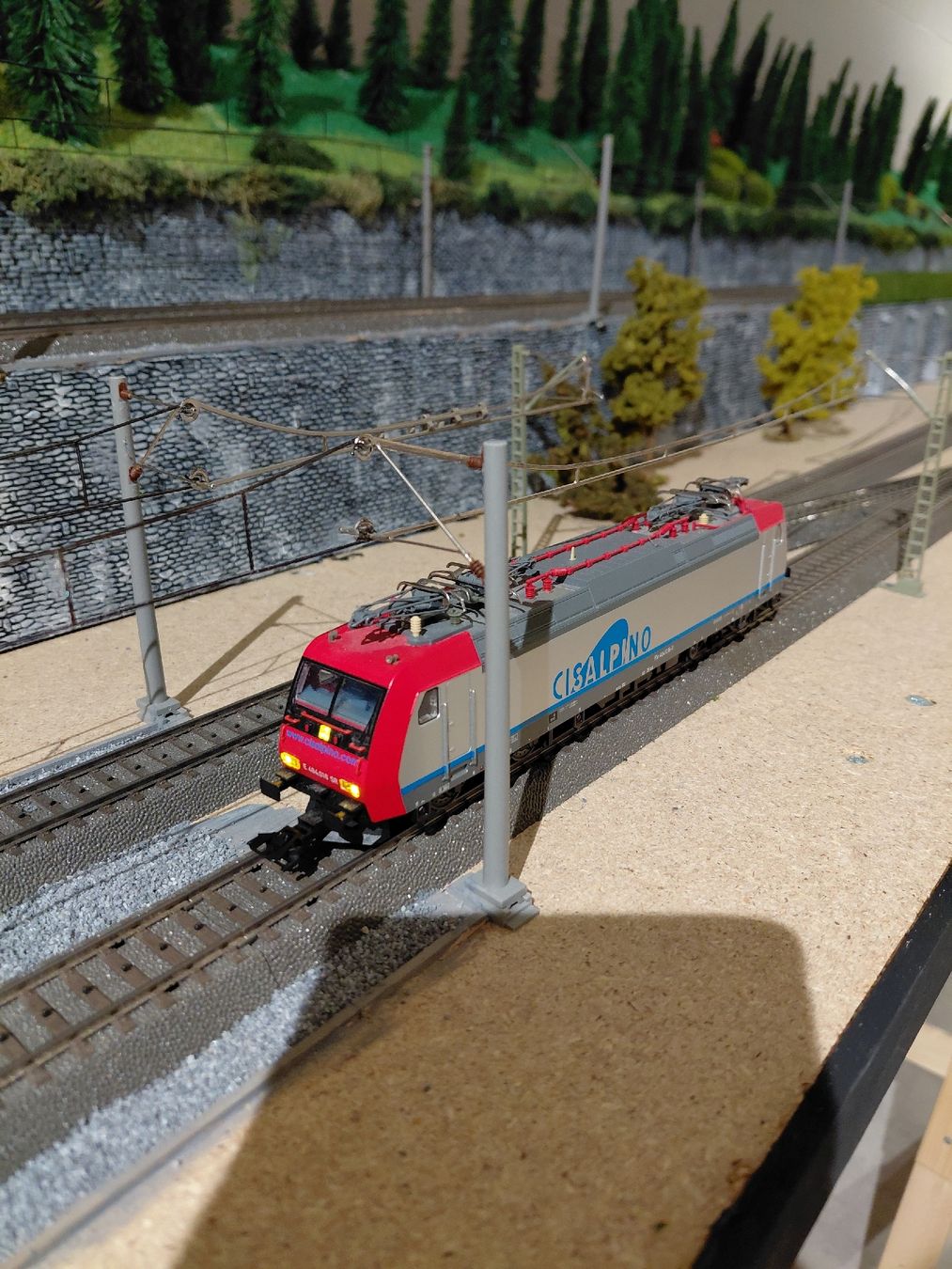 Märklin Modellini di ferrovie: Märklin  Re 484 Cisalpino digital – Usato da Courtetelle venduto da Nordrampe 1