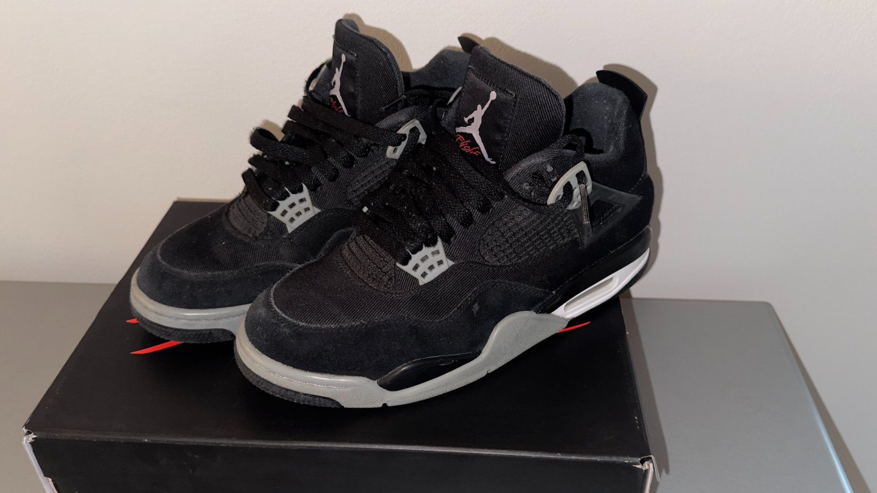 Jordan Herrenschuhe: Air Jordan 4 Retro SE Black Canvas – Gebraucht aus Thun von mas_p66x 2