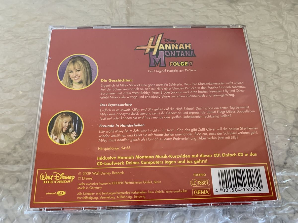 CD: Hannah Montana Folge 7 CD – Usato da Thun venduto da mar_6vkg 1