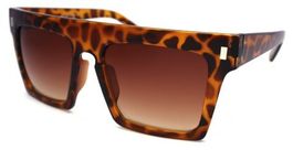 Vintage Square Wayfarer Sonnenbrille Horn Rahmen SBU426-DMI