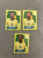 Panini Sticker Brasilien Vinícius Jr Rodrigo Raphinha