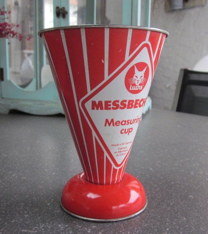 Misurare: Mid Century LUCHS Messbecher, Measuring cup 50/60er – Usato da Bischofszell venduto da raika 2