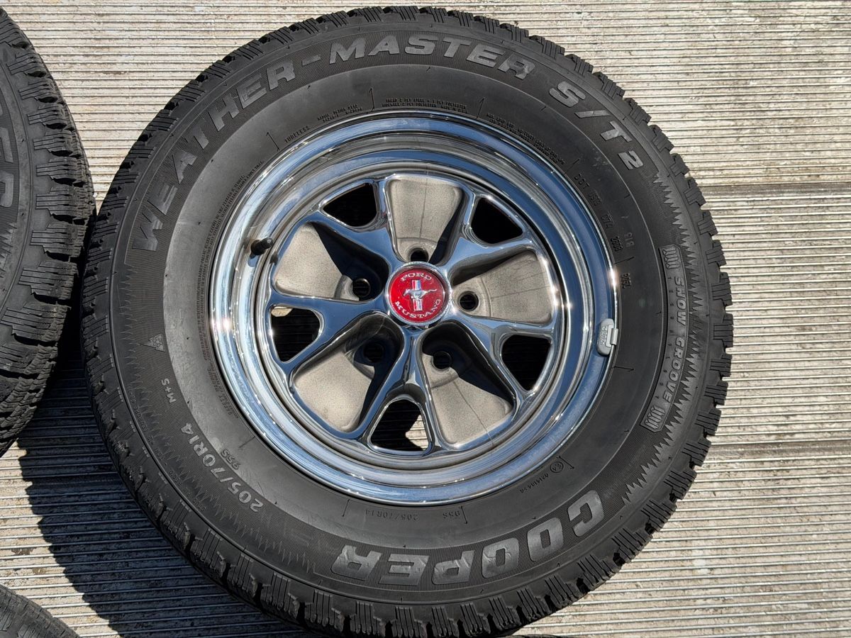 Pneumatici & Ruote complete: 4 Kompletträder Felgen Ford Mustang Oldtimer – Usato da Oftringen venduto da A.Josef 4