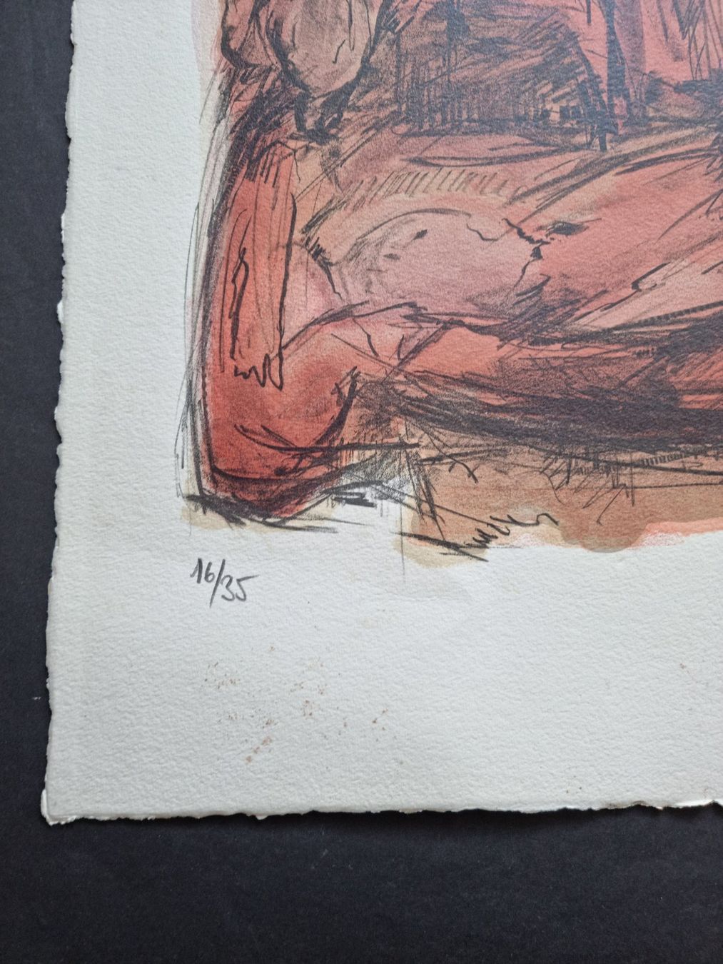 Arts picturaux & lithographies: Brigitta ENZ  LITHOGRAPHIE SIGNIERT NUMMERIERT – D'occasion à Gersau par grafik-kunst 4
