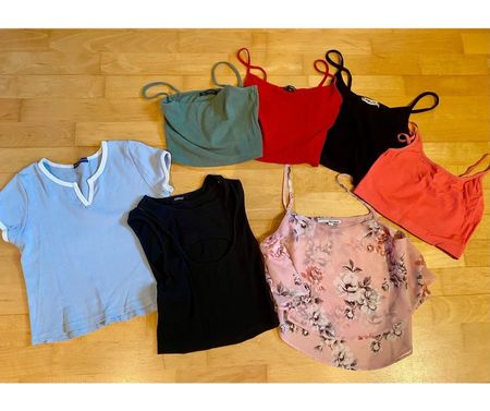 Paket: Mädchen-Tops Gr. XS