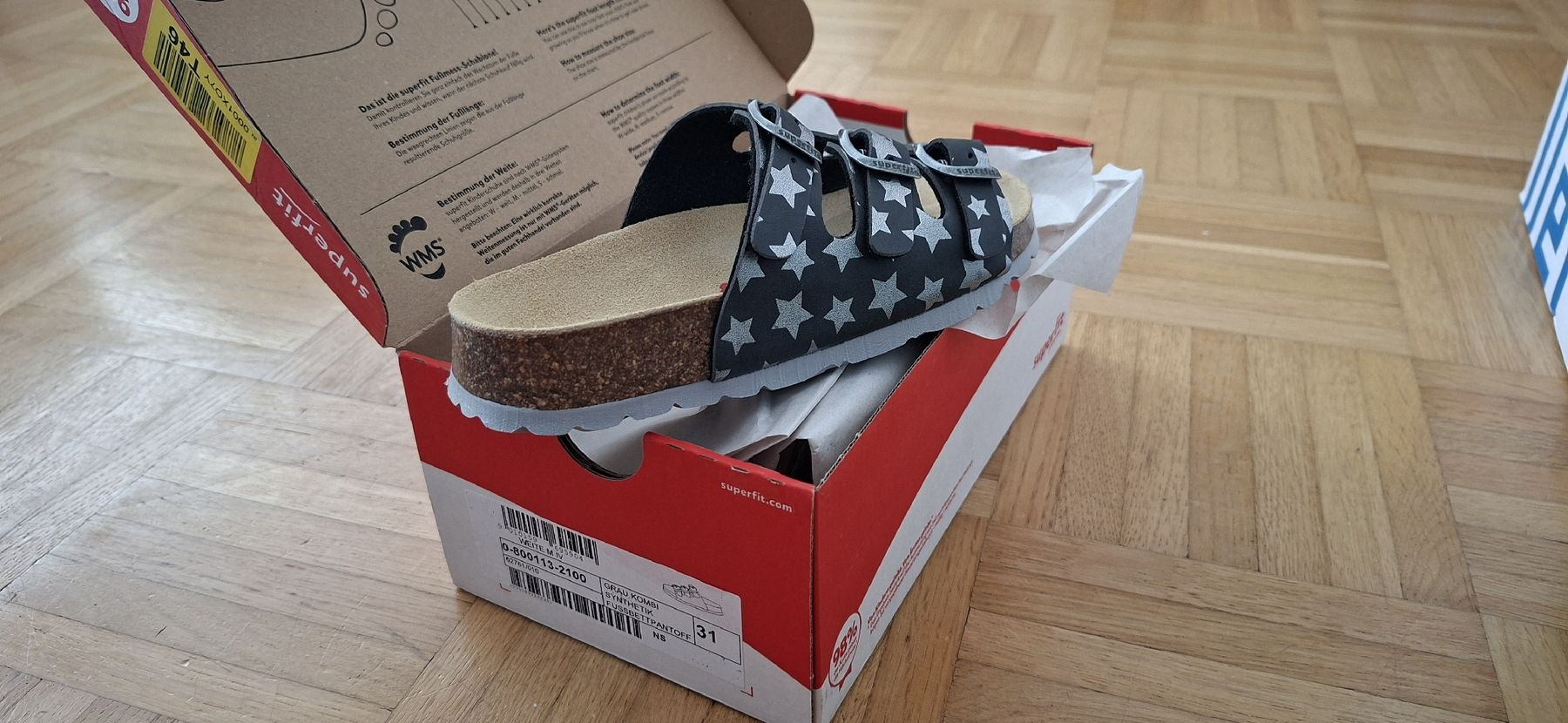 Superfit Schuhe für Mädchen: Kinderfinken Sandale – Neu und originalverpackt aus Tuggen von Karin026