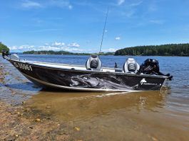 NEUE Alu Boot 450 Fish DLX Aluboot Angelboot Fischerboot
