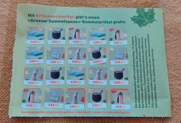 1 volle Karte (40 Punkte) - COOP Sammelspass - Sammelmarken
