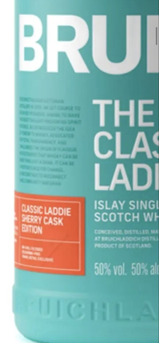 Bruichladdich Bevande alcoliche: Bruichladdich Classic Laddie Islay SHERRY CASK – Nuovo e nell'imballaggio originale da Hergiswil NW venduto da wert721 1