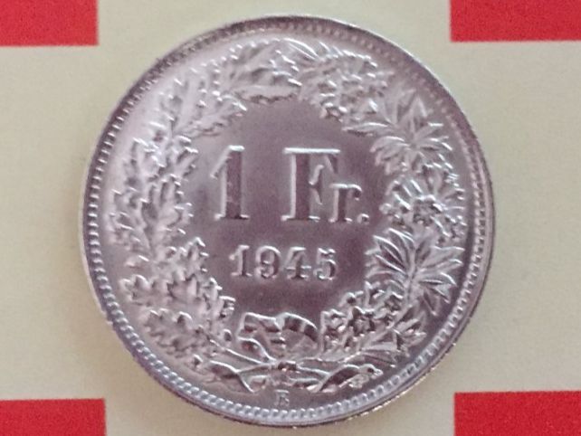Tutti le monete: 1 Franken 1945 vz – Usato da Elsau venduto da herbybay 3