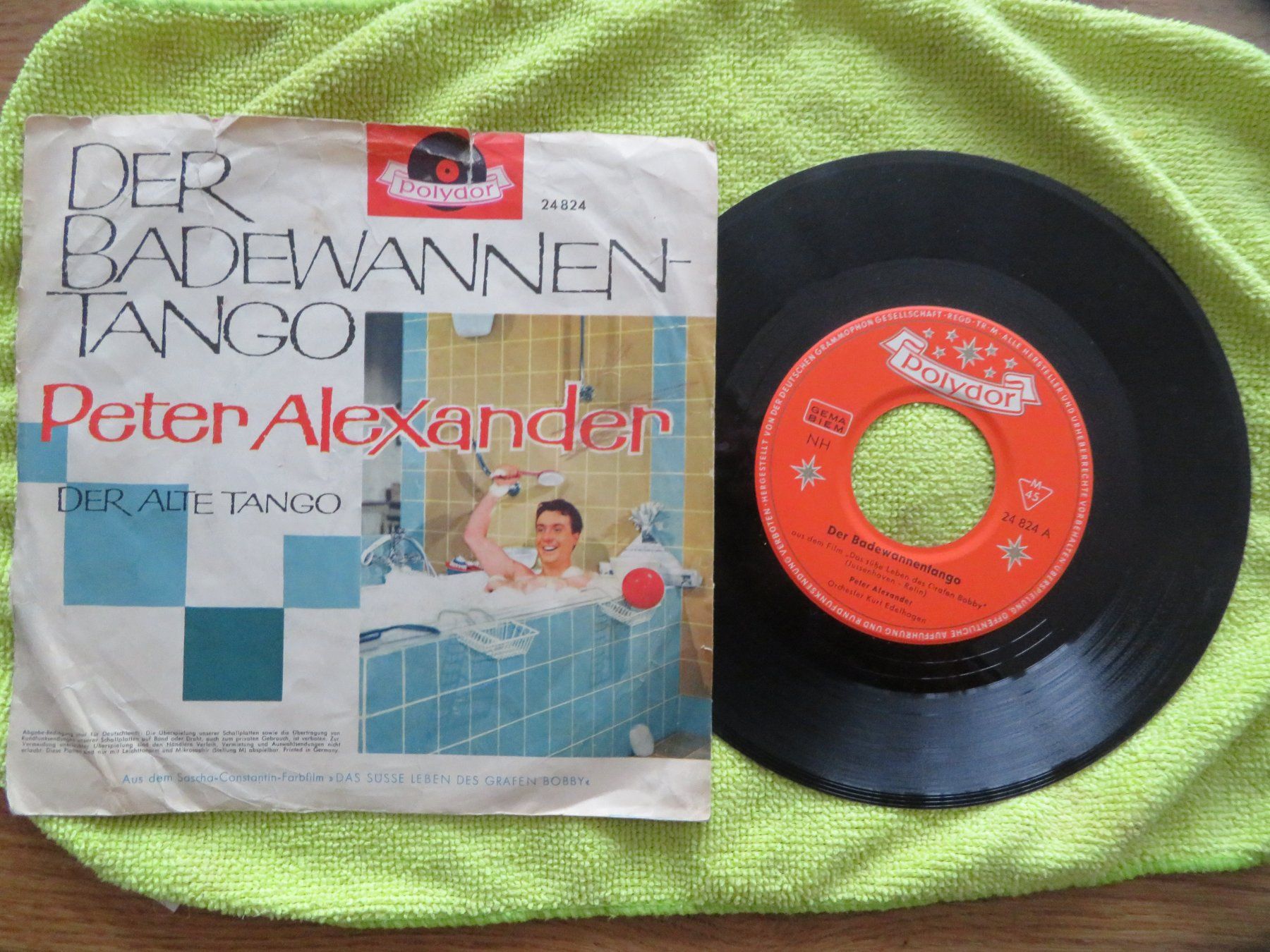 Vinyles: Schallplatte Peter Alexander Der Badewannen-Tango – Neuf (Voir description) à Zürich par max_cp5f