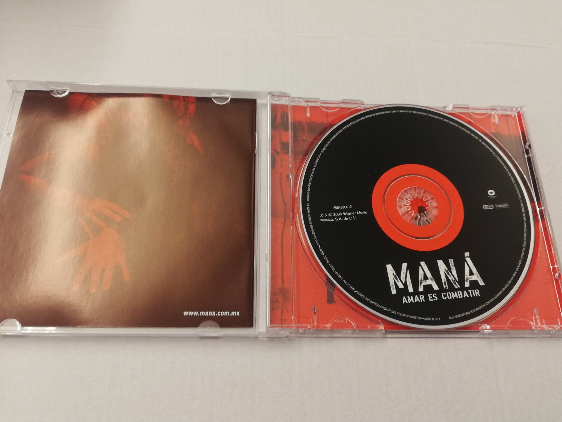 CDs: MANA - AMAR ES COMBATIR – Gebraucht aus Bern von Vinylsound.ch 2