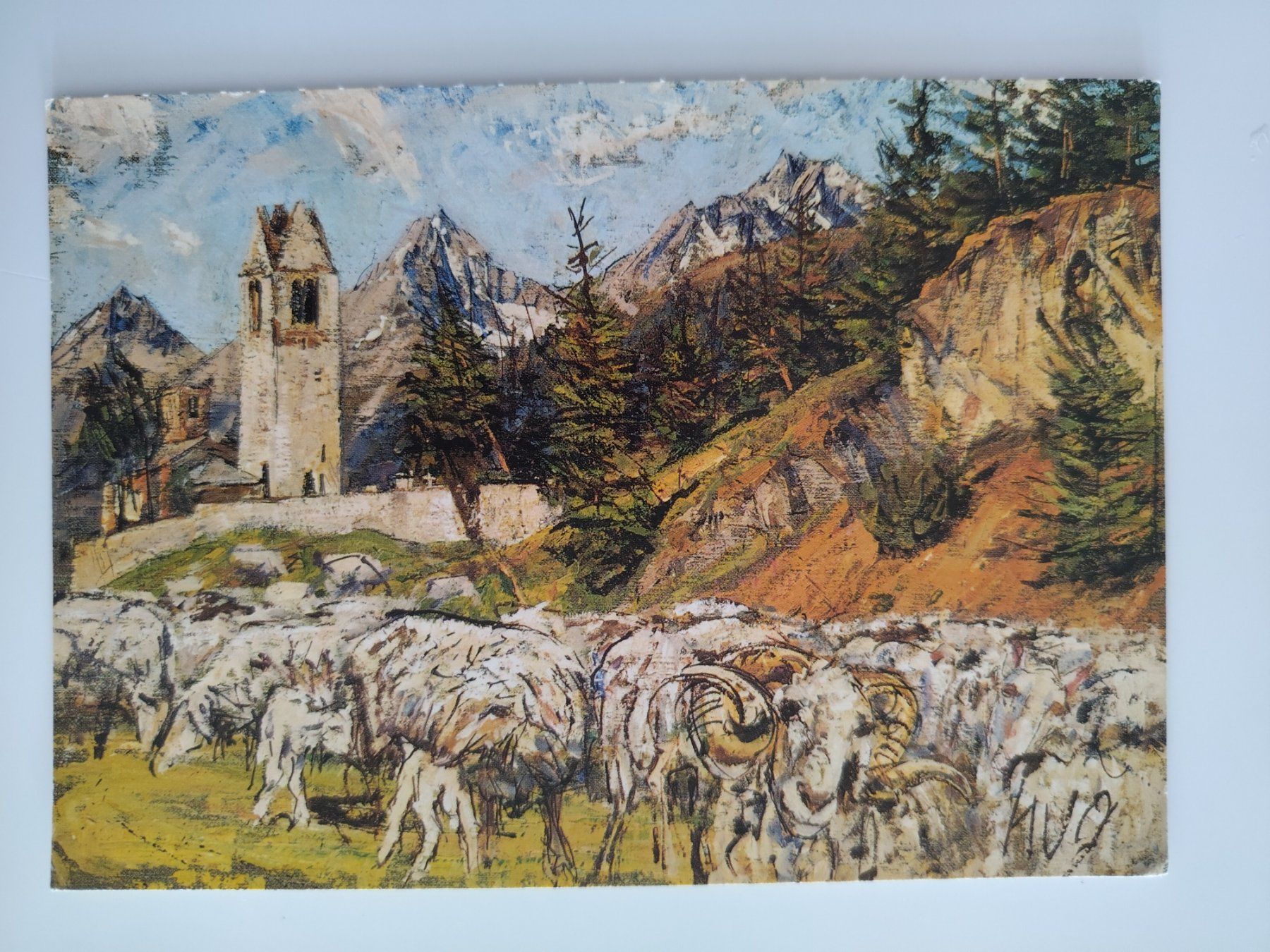 Cartoline postali: Lötschenthal dat.  1980? – Usato da Ohmstal venduto da Lebensfreude05