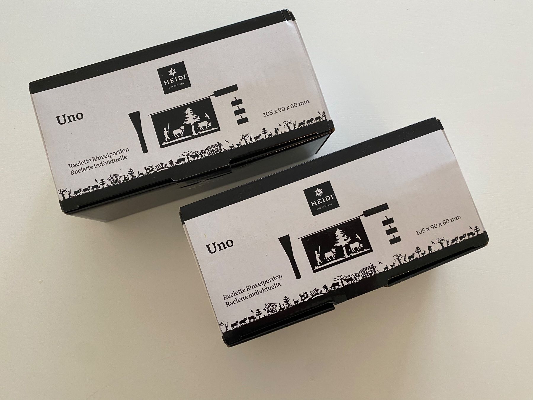 Küchengeräte: Set de 2 Raclettes individuelles HEIDI, Neuf – Neu und originalverpackt aus Veyrier von MargaritaR