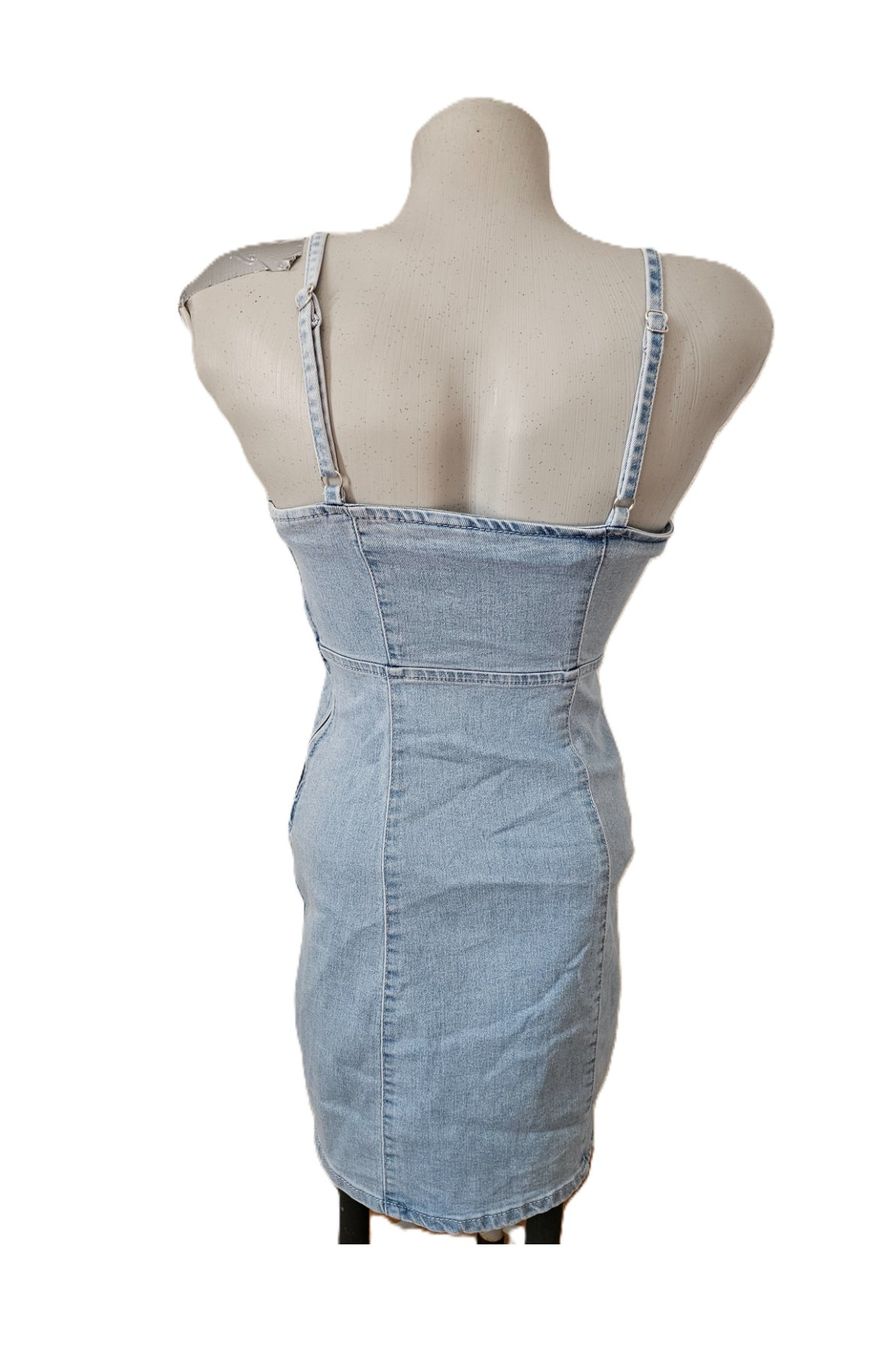 Vestiti: leichtes Jeans Kleid von AMISU Gr. 34 – Usato da Füllinsdorf venduto da Sunnebliemli7 1