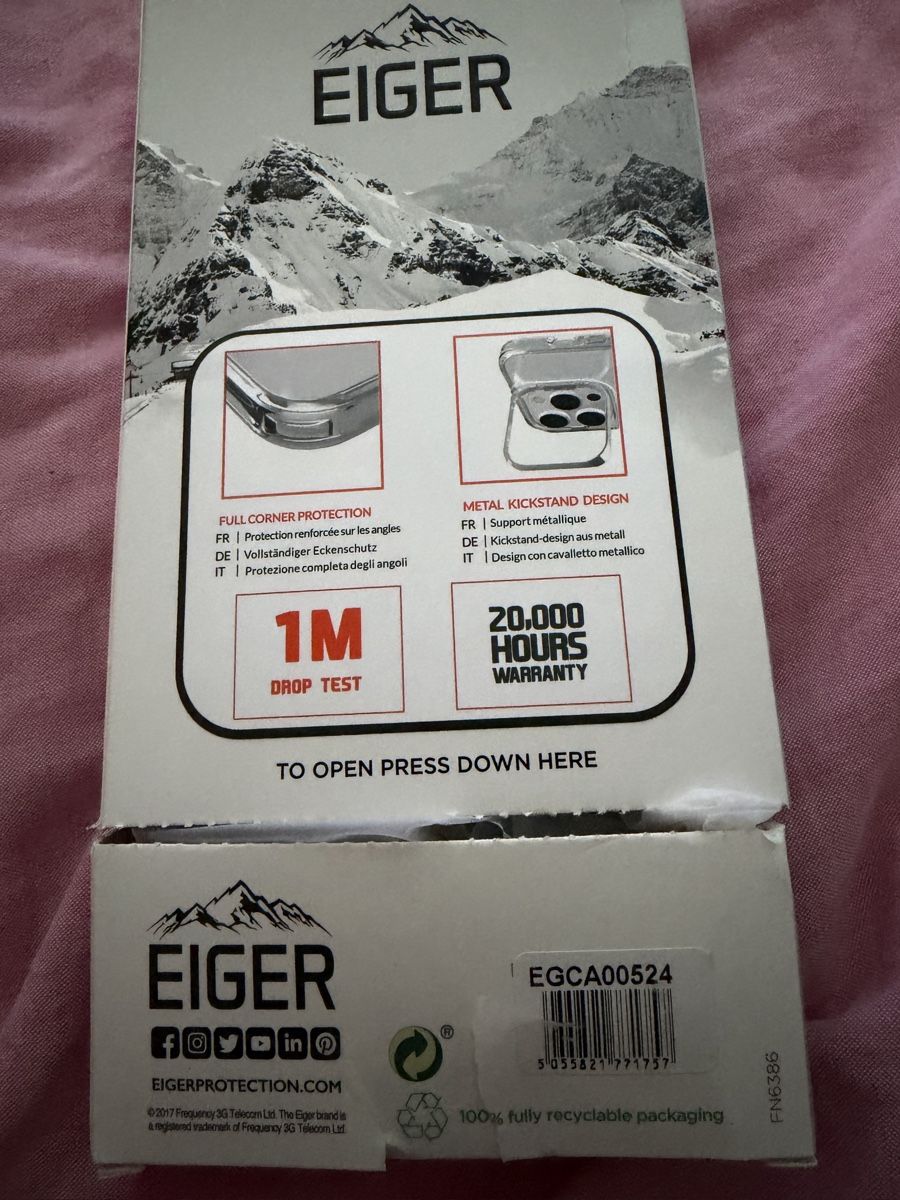 Coques & Protection écran: Coque Eiger Grip Stand iPhone 15 Pro Max transparente – Neuf avec emballage d'origine à Corgémont par VenteExpress 3